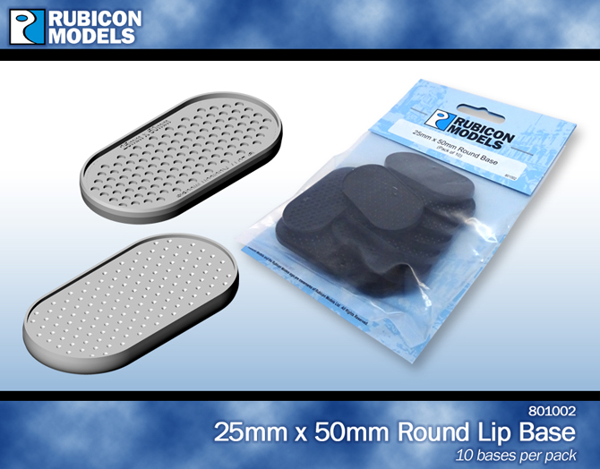 Rubicon 25mm Round Lip Base 